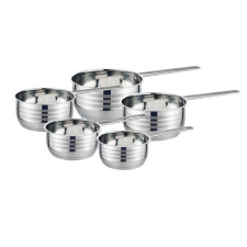  Swiss Line serpenyőszett, rozsdamentes acél 5 db-os készlet SW-5P edény