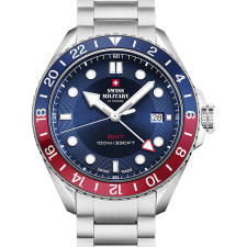 Swiss Military SM34095.03 Mens Watch 43mm 10ATM, karóra