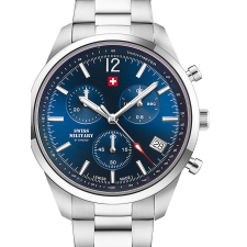 Swiss Military SM34097.03 Chronograph Mens Watch 42mm 5ATM, férfi karóra