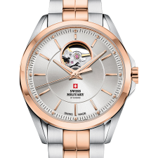 Swiss Military SMA34085.29 Automatic Mens Watch 40mm 10ATM, karóra