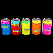 Swisspro Okto Lovin: Slime kólásdoboz alakú tárolóban - 90 ml, többféle kreatív és készségfejlesztő