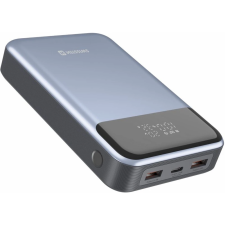 Swissten 22013932 Power Bank 20000mAh - Szürke/Fekete (8595217483781) power bank