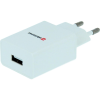 Swissten 22061000 USB-A Hálózati Töltő Adapter + MicroUSB Kábel 1.2m 5W - Fehér (22061000)