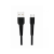 Swissten 71505520 USB Type-A apa - USB Type-C apa Adat és töltő kábel - Fekete (1m) (SW-BA-MIC-3A-1M-BK)