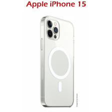Swissten Clear Jelly MagStick Apple iPhone 15 átlátszó tok (33001719) tok és táska
