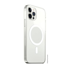 Swissten Clear Jelly MagStick az iPhone 12 Pro Max készülékhez - átlátszó tok és táska