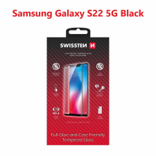 Swissten Full Glue Samsung S901 Galaxy S22 5G 3D üvegfólia - fekete (54501812) mobiltelefon kellék