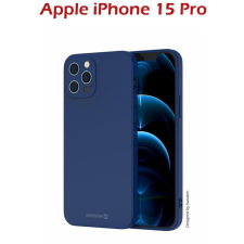 Swissten Soft Joy Apple iPhone 15 Pro kék tok (34500317) tok és táska