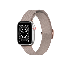 Switcheasy Apple Watch S4/S5/S6/S7/S8/S9/SE/Ultra Nylon Szíj 42/44/45/49mm - Rózsaszín (GS-107-214-272-18) okosóra kellék