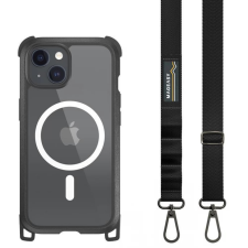 Switcheasy Odyssey M + pánt hátlaptok iPhone 15/14/13 átlátszó mobiltelefon kellék
