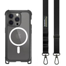 Switcheasy Odyssey M + pánt hátlaptok iPhone 15 Pro átlátszó mobiltelefon kellék