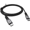 Switcheasy USB 2.0 Type C Összekötő Fekete 2m SW0031