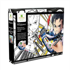 Sycomore Artissimo Manga színező szett - fiú hősök kreatív és készségfejlesztő