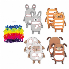 Sycomore Stick'n Fun pompomok - farm állatok kreatív és készségfejlesztő