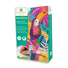 Sycomore Stick n fun mozaikkép-készítő - egzotikus madarak kreatív és készségfejlesztő
