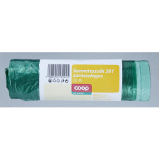 SYDNEX KFT COOP SZEMETESZSÁK ZÁRÓSZALAGOS 30L 20DB tisztító- és takarítószer, higiénia