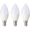 Sygonix SY-6649658 LED EEK F (A - G) E14 4.9 W = 40 W Melegfehér (Ø x Ma) 37 mm x 96 mm 3 db (SY-6649658)