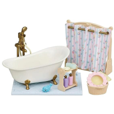 Sylvanian Families Fürdőszobaszett fürdőkáddal és zuhanyzóval játékfigura
