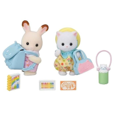 Sylvanian Families óvodások Baby Duo játékfigura