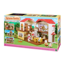  SylvanianFamilies:Piros tetős vidéki ház játékfigura