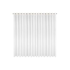  Sylvia fényes mikrohálós  fényáteresztő függöny Fehér 350x250 cm lakástextília