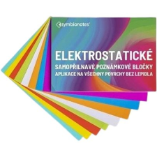 SYMBIO Symbionotes - 70 x 100mm, elektrosztatikus, türkiz, 100db jegyzettömb