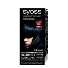 Syoss Color hajfesték Kékesfekete 1-4 hajfesték, színező