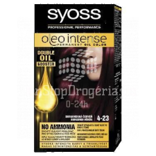  Syoss Color Oleo intenzív olaj hajfesték 4-23 burgundi vörös hajfesték, színező