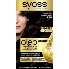 Syoss Oleo Intense 2-10 Barnásfekete tartós hajfesték - 50 ml hajfesték, színező