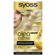 Syoss Oleo Intense tartós hajfesték 9-10 Ragyogó szőke hajfesték, színező