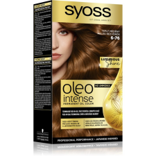 Syoss Oleo Intense tartós hajfesték olajjal árnyalat 6-76 Warm Copper hajfesték, színező