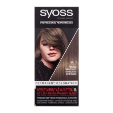 Syoss Permanent Coloration hajfesték 50 ml nőknek 6-1 Natural Dark Blonde hajfesték, színező