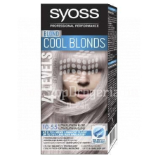 Syoss Syoss Color tartós hajfesték 10-55 ultra platinaszőke hajfesték, színező