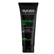  Syoss zselé 250ml Max hold - Max. tartás hajformázó