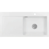 Systemceram beép. mosogató Mera 100 SL 1000 x 510 mm balos cseppt. Polar