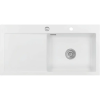 Systemceram beép. mosogató Mera 100 SL 1000 x 510 mm balos cseppt. Polar exc.