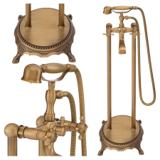  SZABADON ÁLLÓ KÁDCSAPTELEP RETRO OLD GOLD SEM-1071V csaptelep