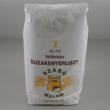 Szabó Malom Szabó Malom búzakenyérliszt félfehér bl-112 1000 g reform élelmiszer