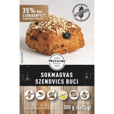  Szafi Bakery Sokmagvas szendvics buci 4x78g (gyorsfagyasztott) (gluténmentes) reform élelmiszer