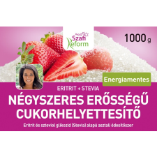Szafi Fitt 4x-es erősségű természetes édesítő 1000 g reform élelmiszer