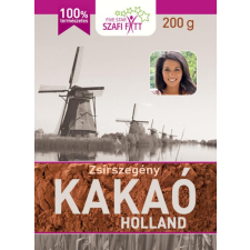 SZAFI Fitt Holland Kakaópor 10-12% 200 G csokoládé és édesség