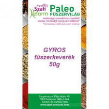 Szafi Fitt Szafi Reform paleo gyros fűszerkeverék 50 g alapvető élelmiszer
