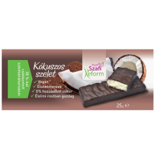 Szafi Reform kókuszos szelet 25 g csokoládé és édesség