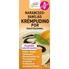 Szafi Reform Narancsos-vaníliás krémpudingpor 70g reform élelmiszer