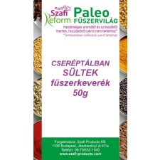 SZAFI Reform Paleo, gluténmentes cseréptálban sültek fűszerkeverék 50 g reform élelmiszer