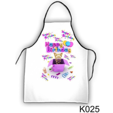  Szakács kötény, Happy Birthday ajándéktárgy