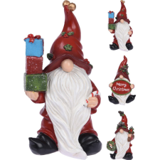  Szakállas manó figura poly M19cm dekorációs kellék