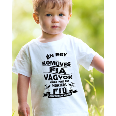  Szakmás gyerek póló - Kőműves fia vagyok