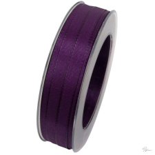  Szalag Basic textil 10 mm x 50 m püspöklila dekorációs kellék
