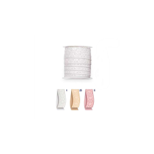  Szalag fehér indás 10 mmx250 m szalag, masni